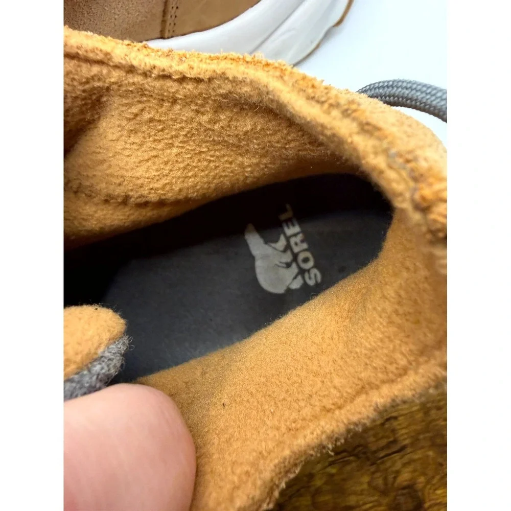 Sorel Kinetic Renegade Caribou Womens 8 Tawny Buff Waterproof Winter Snow‎ Boot